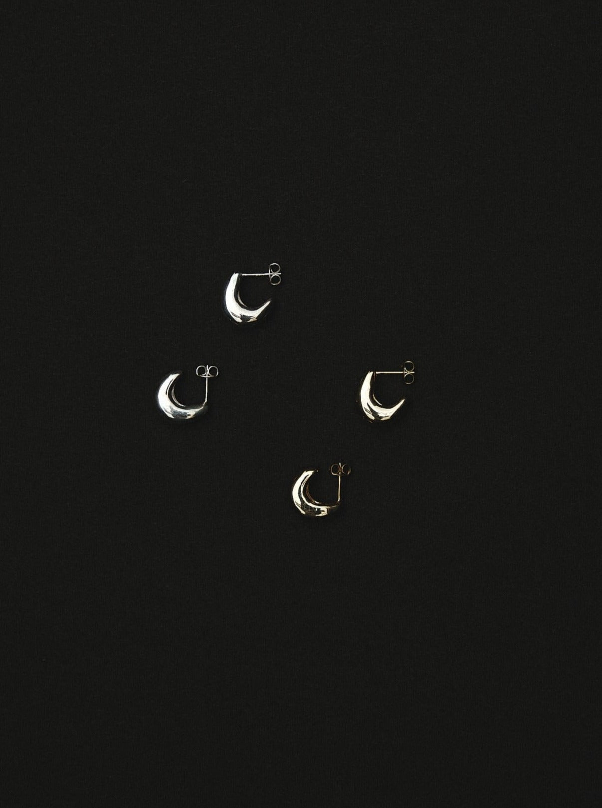 curves earring <c-002>