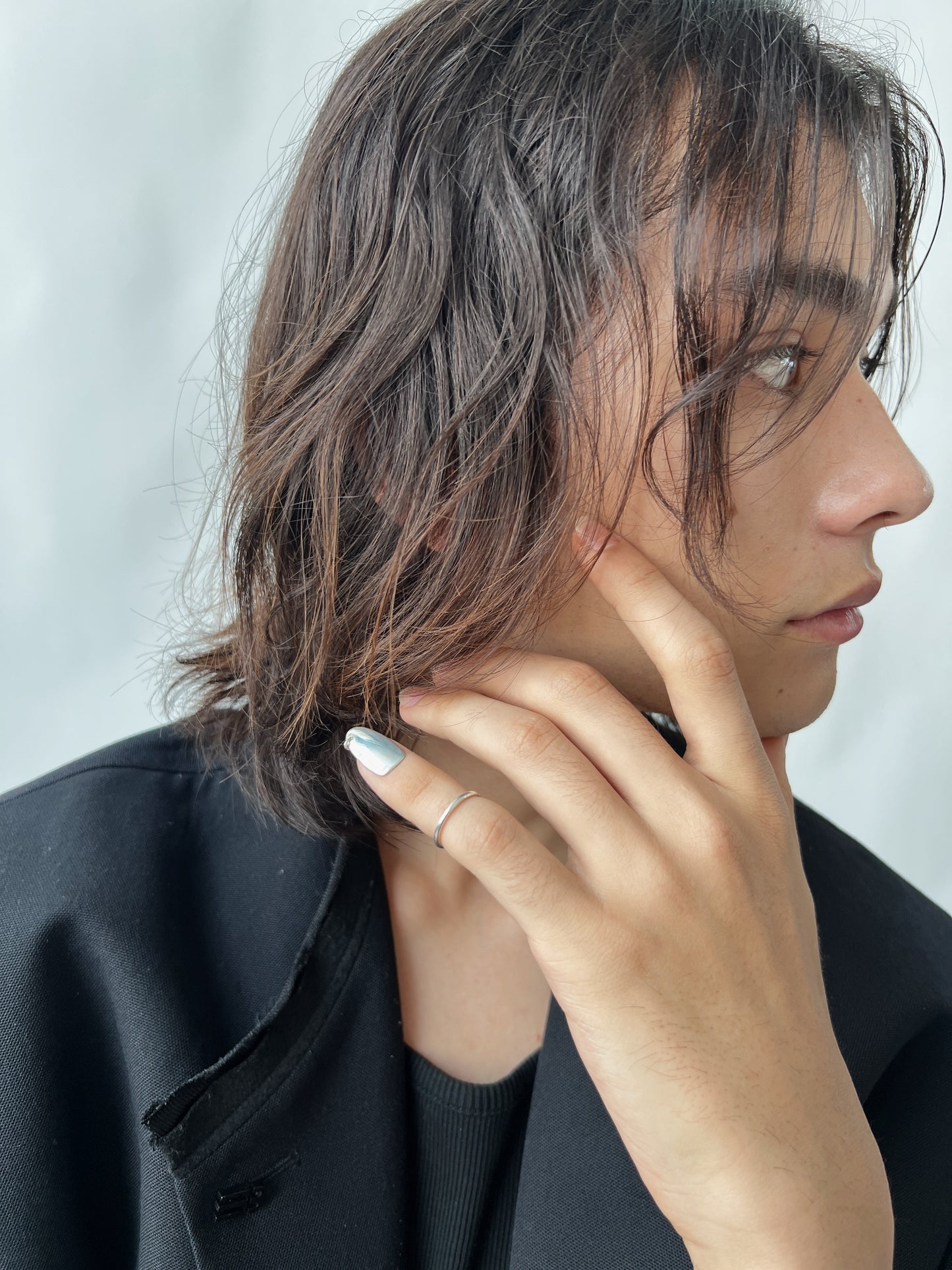nail ring (piercing)<n-003>