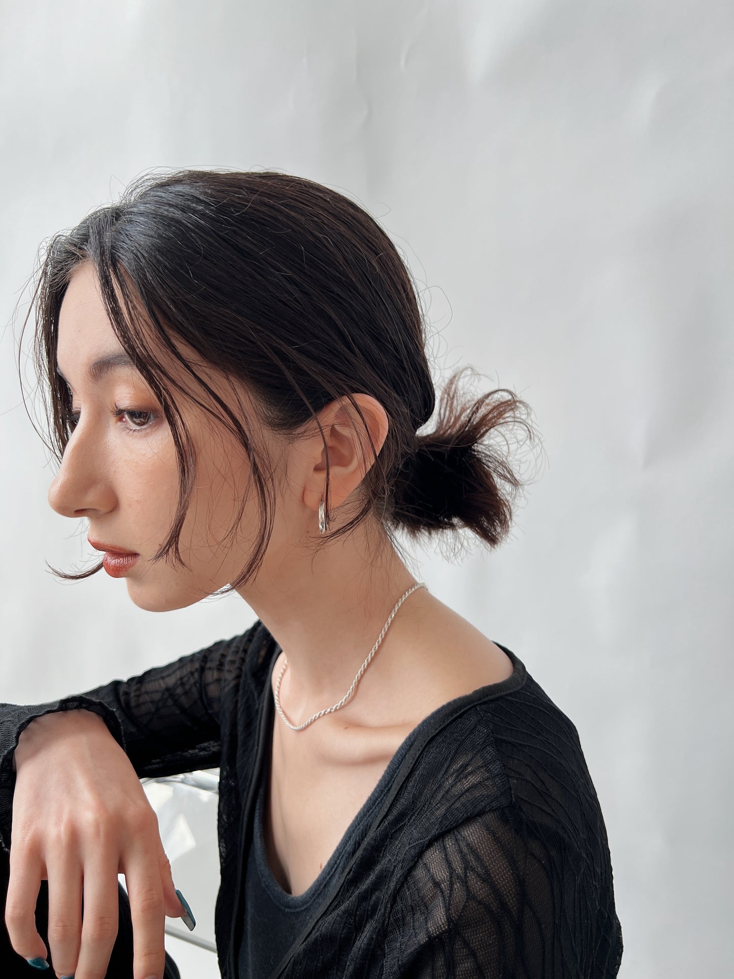 folksy earring <f-003>