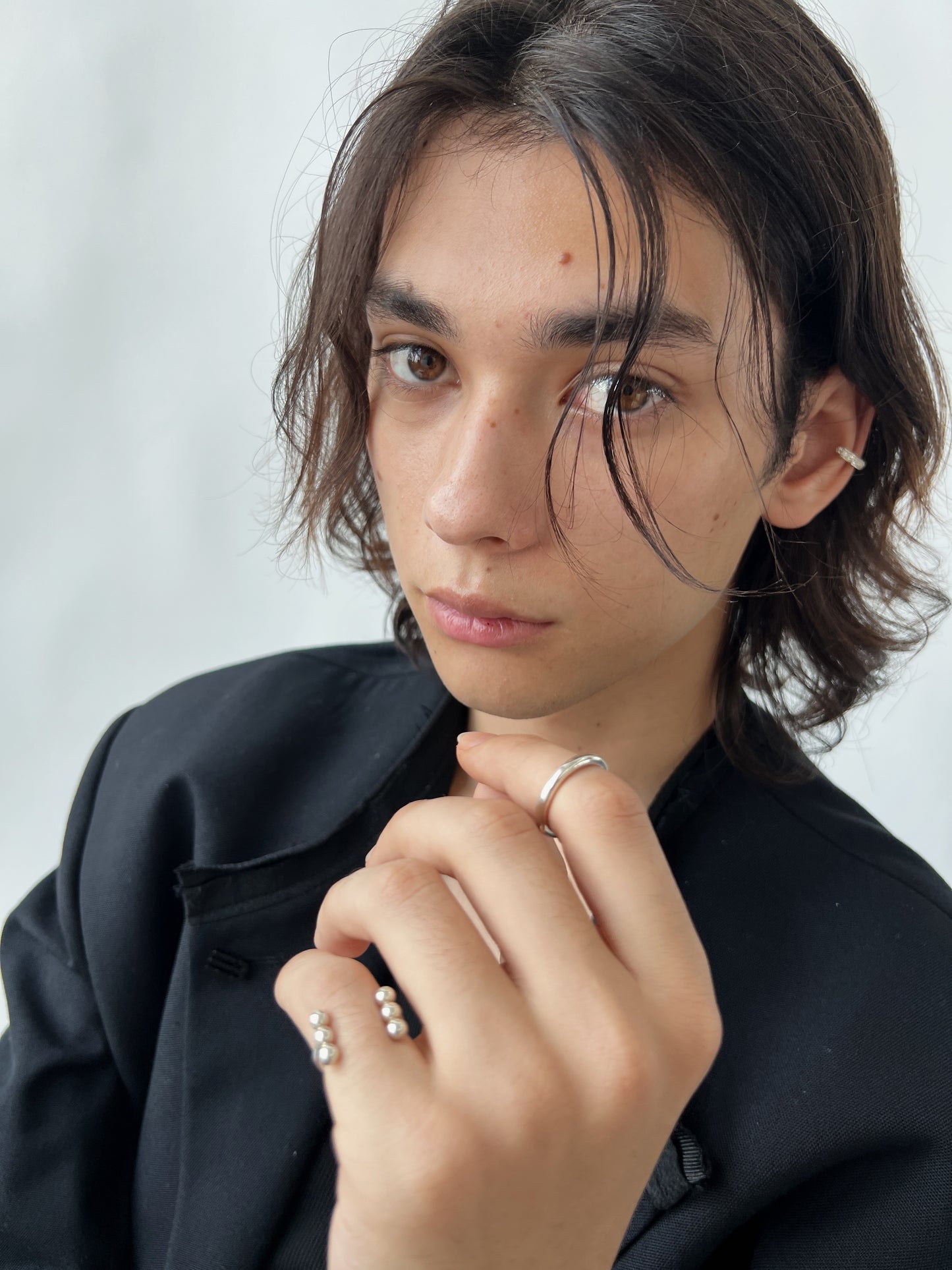 ball tiny ball ring<b-006>