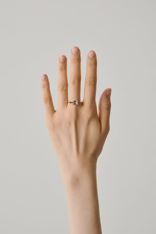 Thin Stone Setting Ring <tssr-001,tssr-001-g>