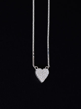 Whispers Heart Pendant (Type:pave)