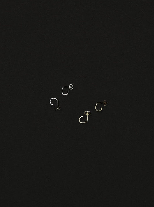 baby hoop earring <b-008>