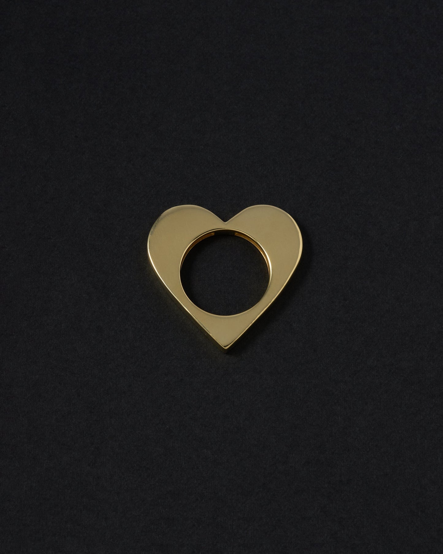 Heart Ring (basic/gold)<h-004-g>