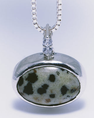 Dalmatian Ajasper Pendant <dap-001,dap-001-g>