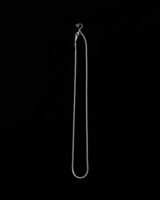 Snake Chain Necklace/silver <s-002>