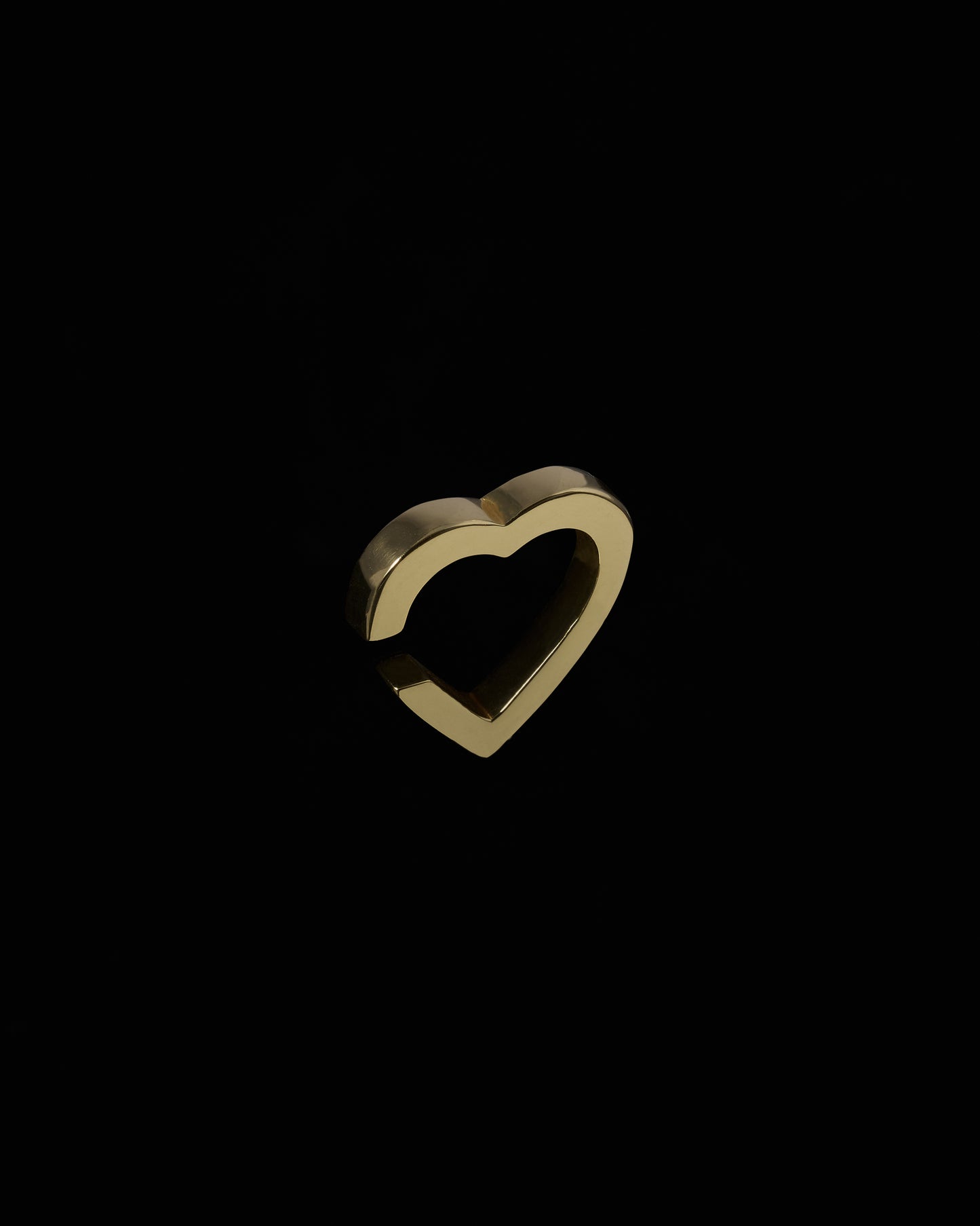 Heart Ear Cuff/gold,basic <h-007-g>