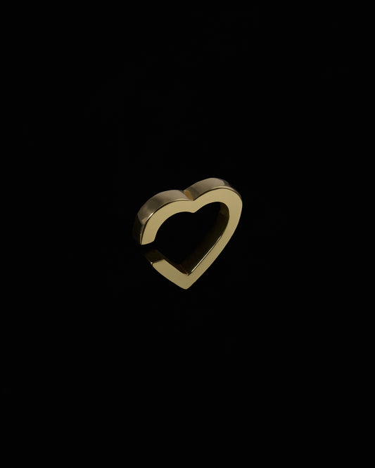 Heart Ear Cuff/gold,basic <h-007-g>