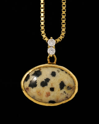 Dalmatian Ajasper Pendant <dap-001,dap-001-g>