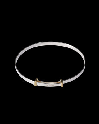 Bi-color Bangle <bb-001-sb,bb-001-gb>