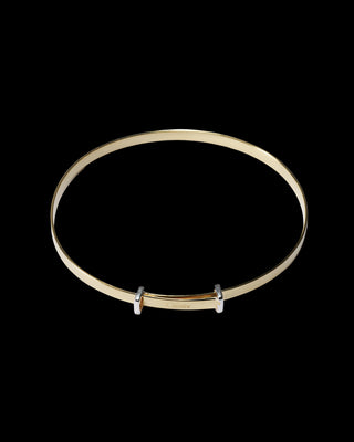 Bi-color Bangle <bb-001-sb,bb-001-gb>