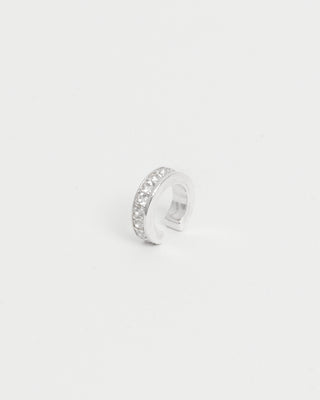 White Topaz Earcuff <w-001>