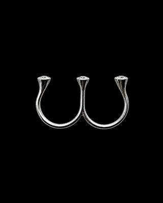 Double Toe Ring <dtr-001,dtr-001-g>