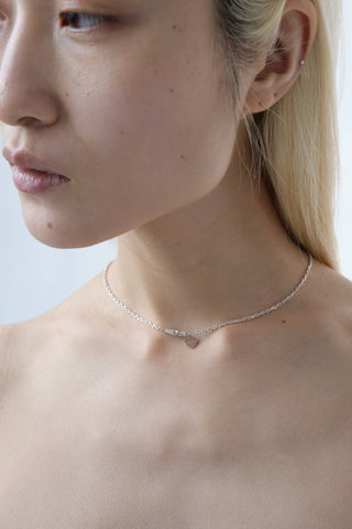 Thin Chain Necklace <t-001>