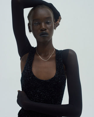 Bi-color Pipe Earrings <bi-001,bi-001-g>