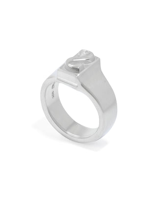 Alphabet Zigger Ring <bl-001>