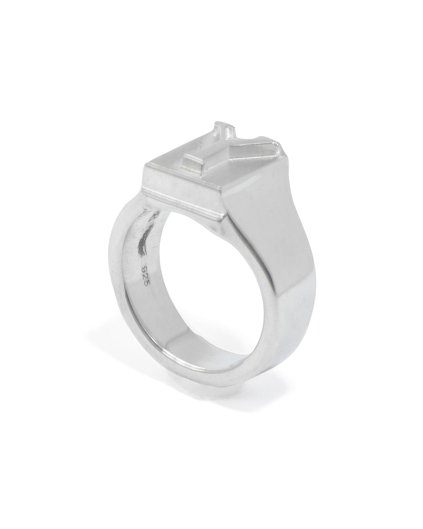 Alphabet Zigger Ring <bl-001>