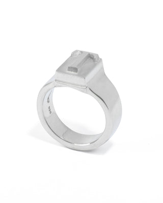 Alphabet Zigger Ring <bl-001>