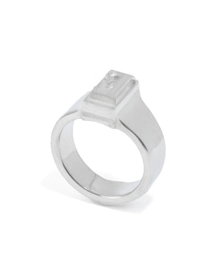 Alphabet Zigger Ring <bl-001>