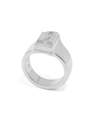 Alphabet Zigger Ring <bl-001>